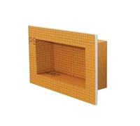 Schluter KERDI-BOARD-SN KB12SN305152AF - Nicchia doccia impermeabile e pronta da piastrellare, facile installazione, 30,5 x 15,2 cm