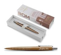 Schmalz® Parker Jotter Rome, edizione speciale con incisione, penna di alta qualità, confezione regalo, mina blu, regalo personalizzato, nome, compleanno (Roma)