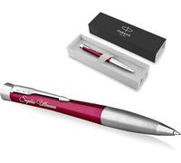 Schmalz® Parker Urban Penna a sfera Twist con incisione, penna premium | confezione regalo | inchiostro blu | elegante | regalo personalizzato | nome | inciso | anniversario | compleanno (Vibrant