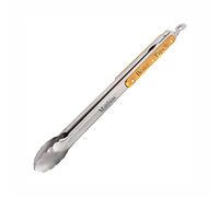 Schmalz® Pinza per barbecue Terra con incisione | bambù/acciaio inossidabile | personalizzate | posate da barbecue | extra lunghe | nome testo desiderato | dentellatura | papà | nonno | regalo |