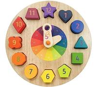 SCHMETTERLINE KRONOLINO - Orologio educativo per Bambini dai 3 Anni in su, per l'apprendimento giocoso dell'orologio (Orologio da apprendimento Arcobaleno)