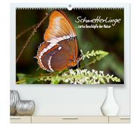 Schmetterlinge - zarte Geschöpfe der Natur (hochwertiger Premium Wandkalender 2026 DIN A2 quer), Kunstdruck in Hochglanz: Natürliche Motive aus der Welt der wunderschönen Insekten