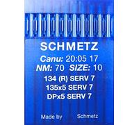 SCHMETZ 10 134 (R) SERV 7 - Aghi per macchina da cucire (industria), spessore 70/10