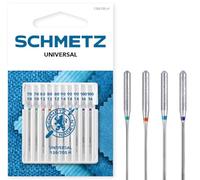 SCHMETZ | 10 Aghi per macchine da cucire | Universale | 130/705 H | Spessore 70/10-100/16
