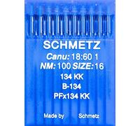 SCHMETZ 10 (pistone rotondo) macchina da cucire sistema 134 KK (industria) NM 100 Size 16