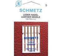 Schmetz 130/705H-LL - 5 aghi universali per pelle per macchina da cucire, spessore 120