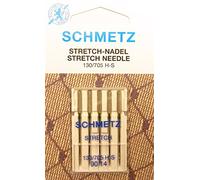 SCHMETZ 5 aghi elasticizzati per macchina da cucire (pistone piatto) 130/705 H-S spessore 90/14