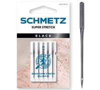 SCHMETZ Aghi per macchine da cucire | 5 Aghi Black Super Stretch | HAx1 SP SU | Spessore dell'ago 90/14