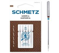 SCHMETZ | 5 Aghi per macchine da cucire | Pelle LL | 130/705 H LL | Spessore 90/14