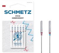 SCHMETZ | 5 Aghi per macchine da cucire | Ricamo/Embroidery | 130/705 H-E | Spessore 75/11-90/14
