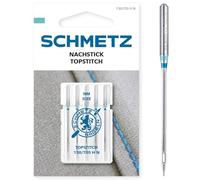 SCHMETZ | 5 Aghi per macchine da cucire | Ricamo/Topstitch | 130/705 H-N | Spessore 80/12