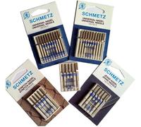 SCHMETZ Accessori Cucito: Kit Set di Aghi Ago per Macchine da Cucire lato piatto