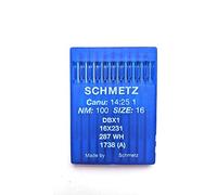 Schmetz - Aghi per macchina da cucire industriale 16 x 231 Canu, 14:25 1 (confezione da 10). 16/100