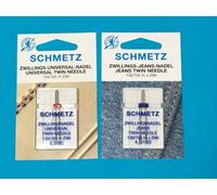 SCHMETZ Ago Doppio 130-705 H-J,S 4,0/100-80 Per Jeans E Universale 2 Pezzi