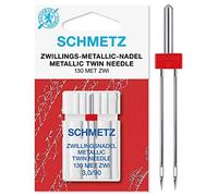 SCHMETZ Ago per macchina da cucire, gemelli metallici 3,0/90 | 130 MET ZWI per macchine da cucire domestiche