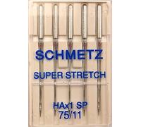 Schmetz Super Stretch HA x 1 SP - Aghi per macchine da cucire 75 mm.