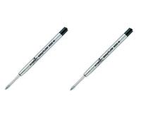 Schmidt - 2 ricariche per penna a sfera Easy flow 9000 M, colore: Nero