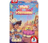Schmidt 40683 Topp das Törtchen! Carte compatte e gioco di posa per bambini dai 6 anni in su