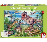 Puzzle tra i dinosauri 60 pezzi