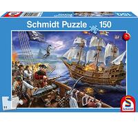 Schmidt 56252 Puzzle Avventura con i Pirati, 150 Pezzi