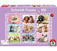 Schmidt 56268 Puzzle i Miei Amici Animali, 100 Pezzi