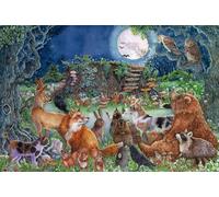 Schmidt 56588 - Puzzle con suoni di animali della foresta, 150 pezzi