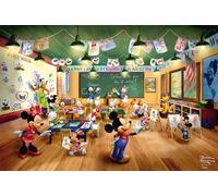 Schmidt 56599 Thomas Kinkade, Disney, Topolino e Minnie, Scuola, puzzle per bambini da 200 pezzi