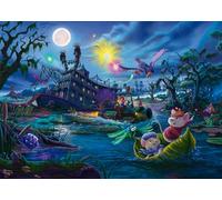 Schmidt - Puzzle Thomas Kinkade: Collezione Disney Dreams - I soccorritori (Bernard e Bianca) - 1000 Pezzi