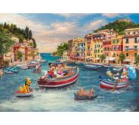Schmidt 58053 Disney Mickey & Minnie in Italia, Thomas Kinkade, Puzzle da 1000 pezzi