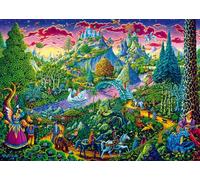 Schmidt 58612 Mondo fiabesco fantastico, Michael Fishel, puzzle con 1000 pezzi