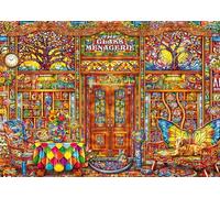 Schmidt 58614 Menagerie di vetro, Michael Fishel, Puzzle a 1000 pezzi