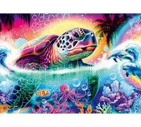 Schmidt Puzzle Sheena Pike – Tartaruga al neon – 1000 pezzi