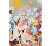 Schmidt 58658 Gattino a Strisce, Rosina Wachtmeister, puzzle da 1000 pezzi