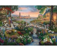 Puzzle Thomas Kinkade: Disney La carica dei 101 - 1000 pz - Schmidt 59489