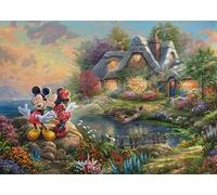 Schmidt - Puzzle Thomas Kinkade: Topolino - 1000 Pezzi