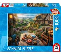 Schmidt Puzzle Colazione con Vista 1000 Pezzi