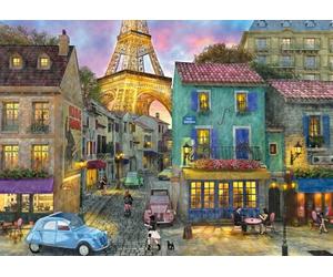 Schmidt 59780 Nelle strade di Parigi, puzzle da 1000 pezzi, Multicolore