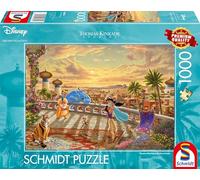 Schmidt - Puzzle Kinkade: Disney Dreams Collection: Jasmine che balla al sole del deserto, Aladdin - 1000 Pezzi