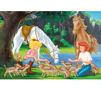 Schmidt - Bibi e Tina Puzzle per Bambini, Tematica: nella Cava