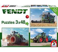 Puzzle Trattori Fendt 3x48 pezzi