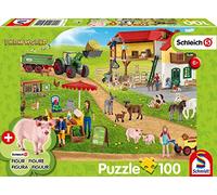 Puzzle Schleich Fattoria con Stand di Vendita 100 Pezzi