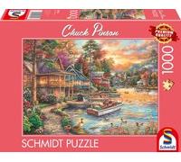 Schmidt Chuck Pinson Ufer im Abendgold 1000 Teile 58553