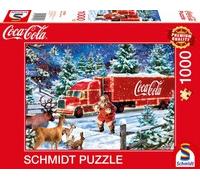 Schmidt Coca Cola Christmas Truck 1000 Teile 57598