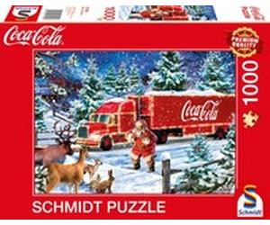 Schmidt Coca Cola Christmas Truck 1000 Teile 57598