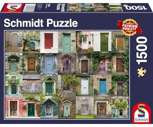 Schmidt Collage of Doors 1500 piece Jigsaw Puzzle