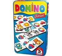 Schmidt Spiele Classico gioco Domino in metallo per 1-4 giocatori dai 6 anni in