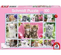 Schmidt - Gattini Puzzle per Bambini, 100 Pezzi