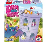 Schmidt Spiele 40666 Torre degli Animali, Gioco per Bambini, Multicolore