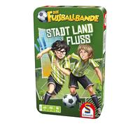 Schmidt Giochi 51621 La banda di calcio, gioco da viaggio, portami con gioco in scatola di metallo