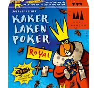Schmidt Spiele Cockroach Poker Royal Board Game Un divertente gioco di bluff per
